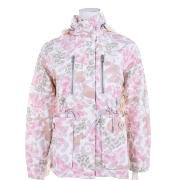 💥MEGA SALE💥Converse 10006842-A02 Utility F2 Hooded Women’s Jacket Rose Pink - Picture 1 of 10